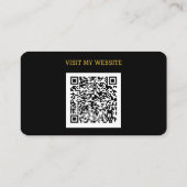 Kaart met afstuderen naam | arend visitekaartje (Achterkant)