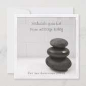 Kaart met balancerende stenen (Voorkant)