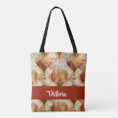 kaart met ballonnen tote bag (Achterkant)