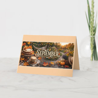 Kaart met Beste Wensen - September Inspiratie