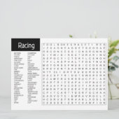 Kaart met betrekking tot sportactiviteiten (Staand voorkant)