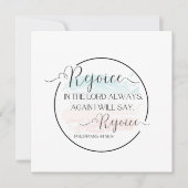 Kaart met Bijbelvers (Voorkant)