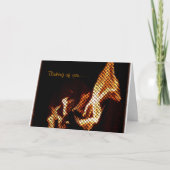 Kaart met bijzondere vlammen (Voorkant)