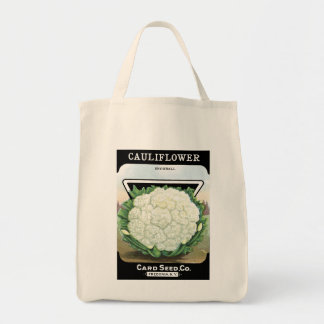 Kaart met bloemkool Zaadco pakket  Fredonia Tote Bag