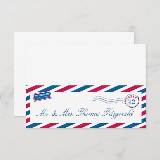 Kaart met boordtenten (Voorkant / Achterkant)