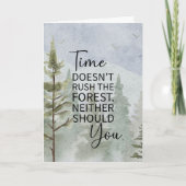 Kaart met bosthema - Inspirerend Natuur (Voorkant)