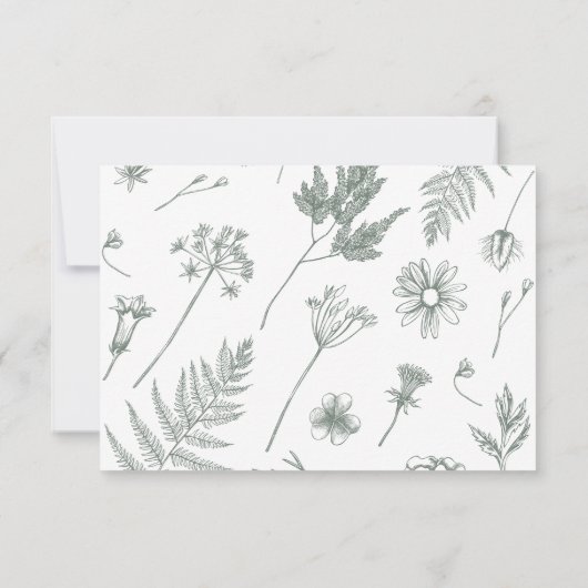  Kaart met botanische streep (Achterkant)