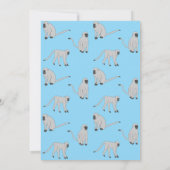 Kaart met dank aan Velvet Monkeys (Achterkant)