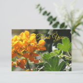 Kaart met dank voor Wild Flower Flat (Staand voorkant)