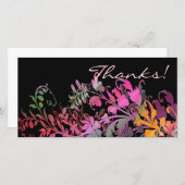 Kaart met dankbetuiging (set van 10) (Voorkant / Achterkant)