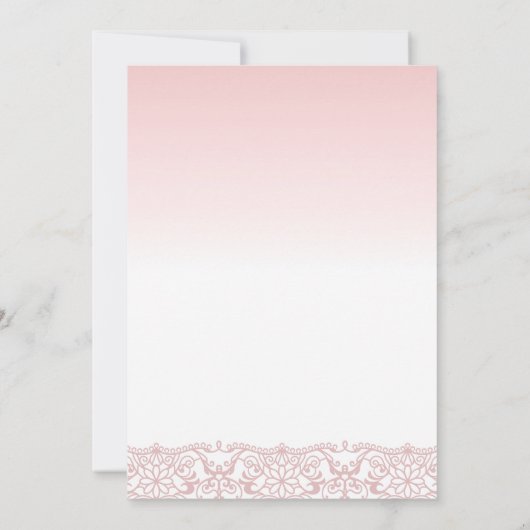 Kaart met dankwoord, script dankwoord, kant (Achterkant)