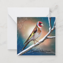 Kaart met de beste kerstcadeaukaart voor kerstpapi notitiekaartje