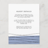 Kaart met details over de wedstrijd voor de buiten (Voorkant)