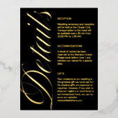 Kaart met details over een zwart en klein minimali (Voorkant)