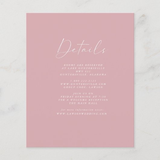 Kaart met details voor de budgetroze puistjes | (Voorkant)