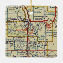 Kaart met draaiende Herfsten OK