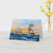 Kaart met dubbele kruising (Gele Bloem)