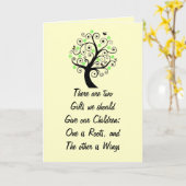 Kaart met educatieve offerte (Gele Bloem)