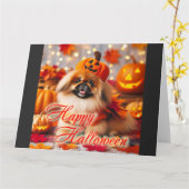 Kaart met een cute pikenes (Gele Bloem)