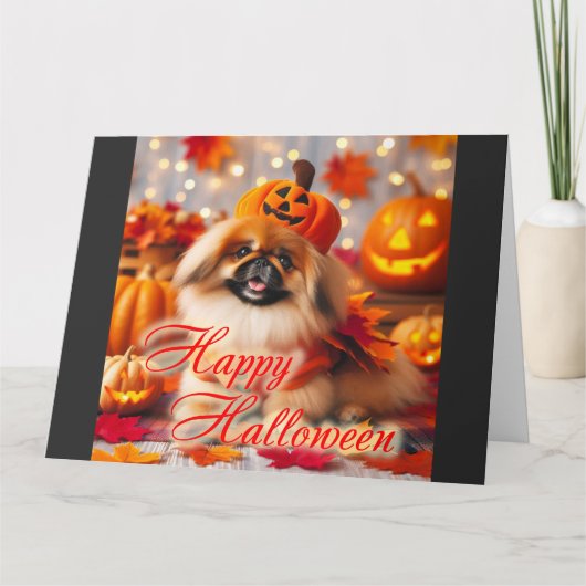 Kaart met een cute pikenes (Voorkant)