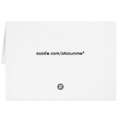 Kaart met een gelukkig gehoorverlies (Achterkant Horizontaal)