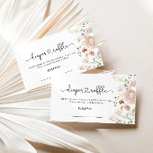 Kaart met een pluizend taper van de blikvanger