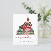 Kaart met feestdag in de plenaire vergadering (Staand voorkant)