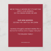 Kaart met feestdag in de plenaire vergadering (Achterkant)