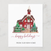 Kaart met feestdag in de plenaire vergadering (Voorkant)