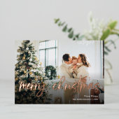 Kaart met feestdag voor feestdag met feestelijke F (Staand Voorkant)