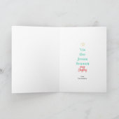 Kaart met feestdagen met weinig kerstdagen (Binnen)