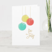 Kaart met feestdagen met weinig kerstdagen (Voorkant)