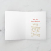 Kaart met feestdagen met weinig kerstdagen (Binnen)