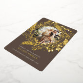 Kaart met feestelijke kerstfoto's (Gedraaid)