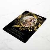 Kaart met feestelijke kerstfoto's (Gedraaid)