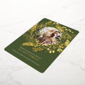 Kaart met feestelijke kerstfoto's (Gedraaid)