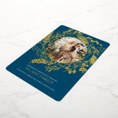 Kaart met feestelijke kerstfoto's (Gedraaid)