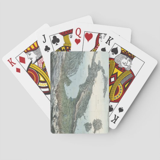  kaart met foto's van Italië (1853) (Achterkant)