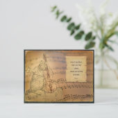 Kaart met gedicht Rumi (Staand voorkant)