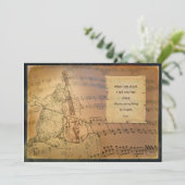 Kaart met gedicht Rumi (Staand voorkant)