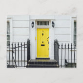 Kaart met gele deur (Voorkant)
