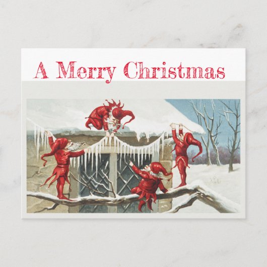  kaart met gnomen (Voorkant)