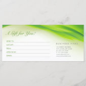 Kaart met groene golflengte (Achterkant)