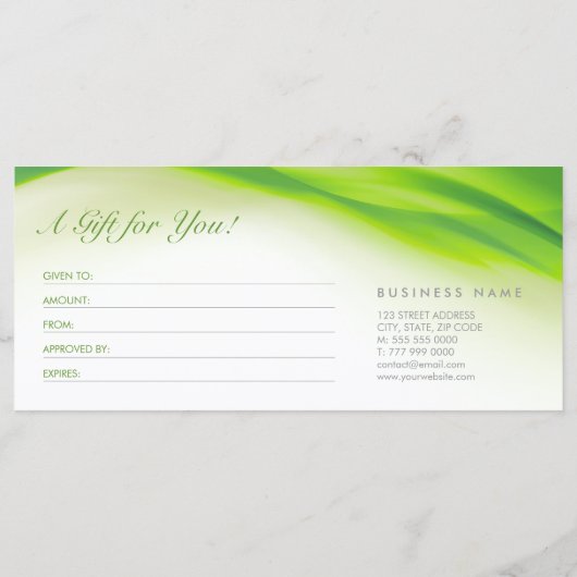 Kaart met groene golflengte (Achterkant)