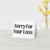 Kaart Met Groot Lettertype 'Sterkte Met Het Overli (Gele Bloem)