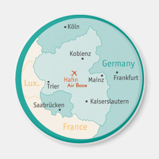 Kaart met Hahn AB Magnet