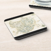 Kaart met het label van Trino Bier Onderzetter (Linkerzijde)