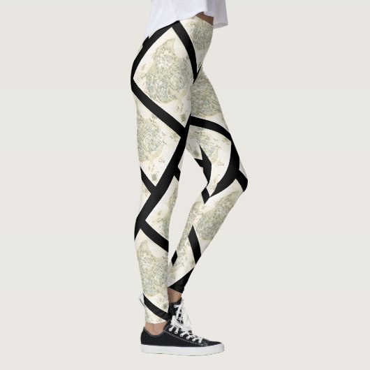 Kaart met het label van Trino Leggings (Rechts)