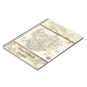 Kaart met het label van Trino Notitieboek (Linkerzijde)