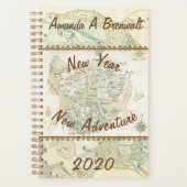 Kaart met het label van Trino Planner (Voorkant)